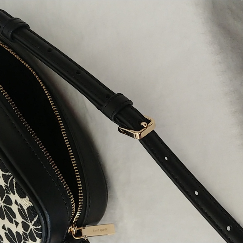 Kate Spade Flower Jacquard Stripe Crossbody Bag - Picture 13 of 17